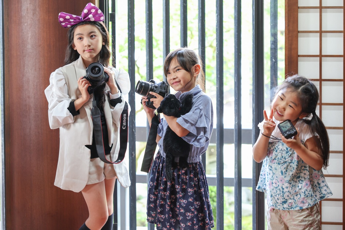 ちずカメラが撮影した「写真家　橘田龍馬さんの子供写真教室の様子」の写真