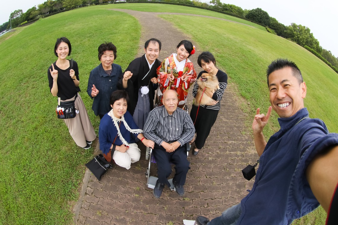 スマイルハンターが撮影した「楽しい集合写真」の写真