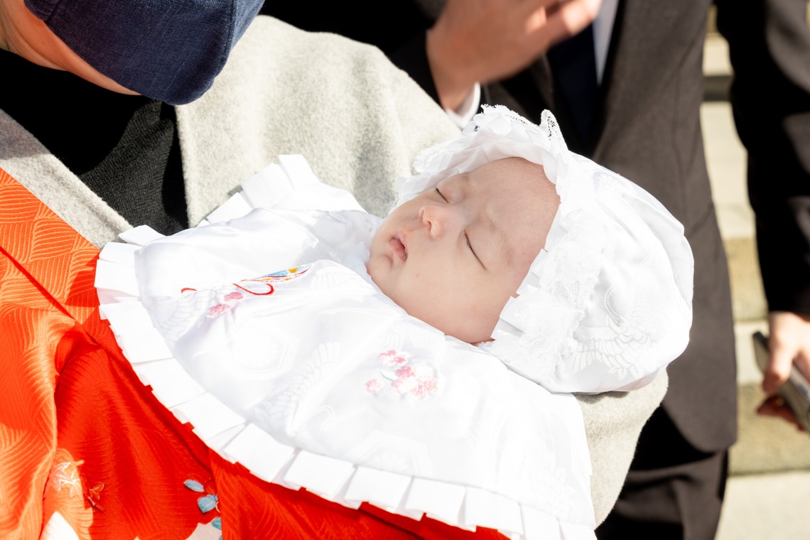 石井凡騎が撮影した「お宮参り」の写真