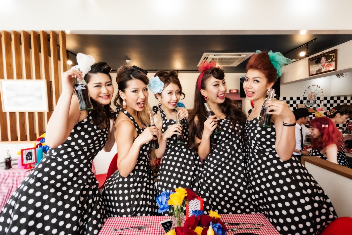  グラフィーズが撮影した「ピンナップ ウェディング」の写真