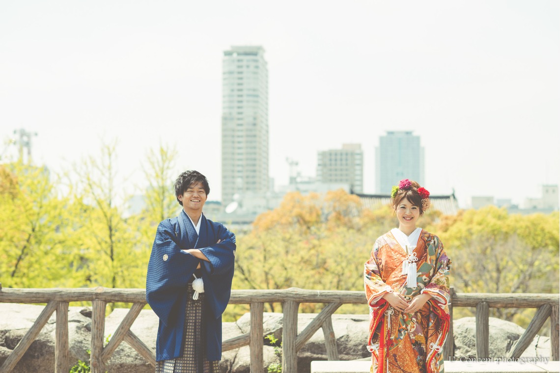 U-CONCENT (香川裕貴)が撮影した「和装ロケーション前撮り_大阪城公園」の写真