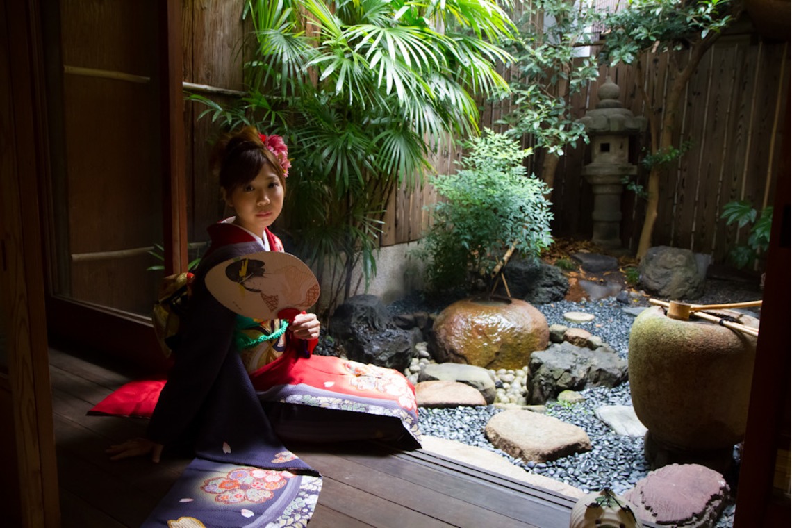 スマイルハンターが出張撮影した家族写真(キッズ,ベビーフォト)などが写った「成人式フォト」の家族写真