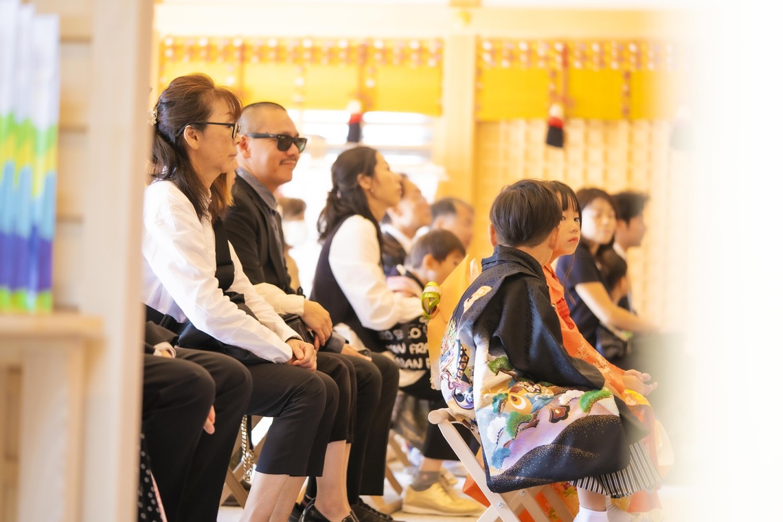 スタジオ11が撮影した「七五三のお参り案件B」の写真