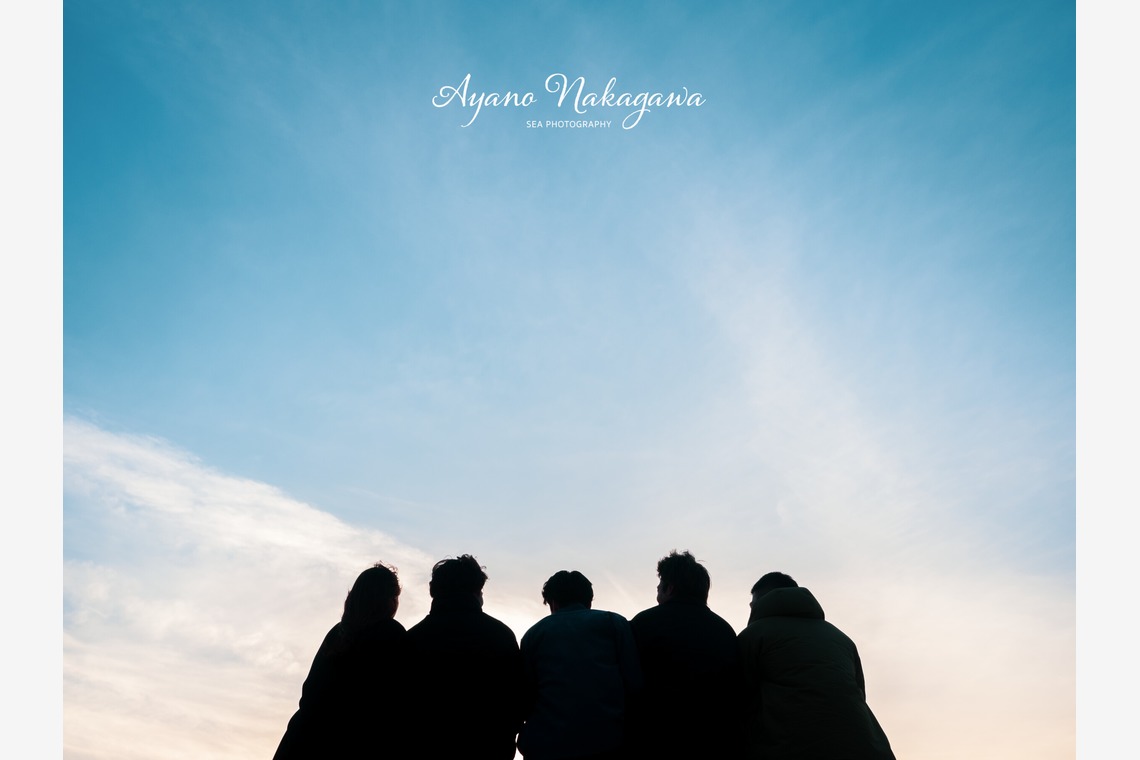 中川彩乃が撮影した家族写真の出張撮影/旅行先の記念撮影のアルバム「ビーチサイドポートレート」