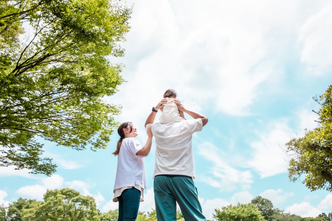 チャミーフォトグラフィーが撮影した「ファミリーフォト」の写真