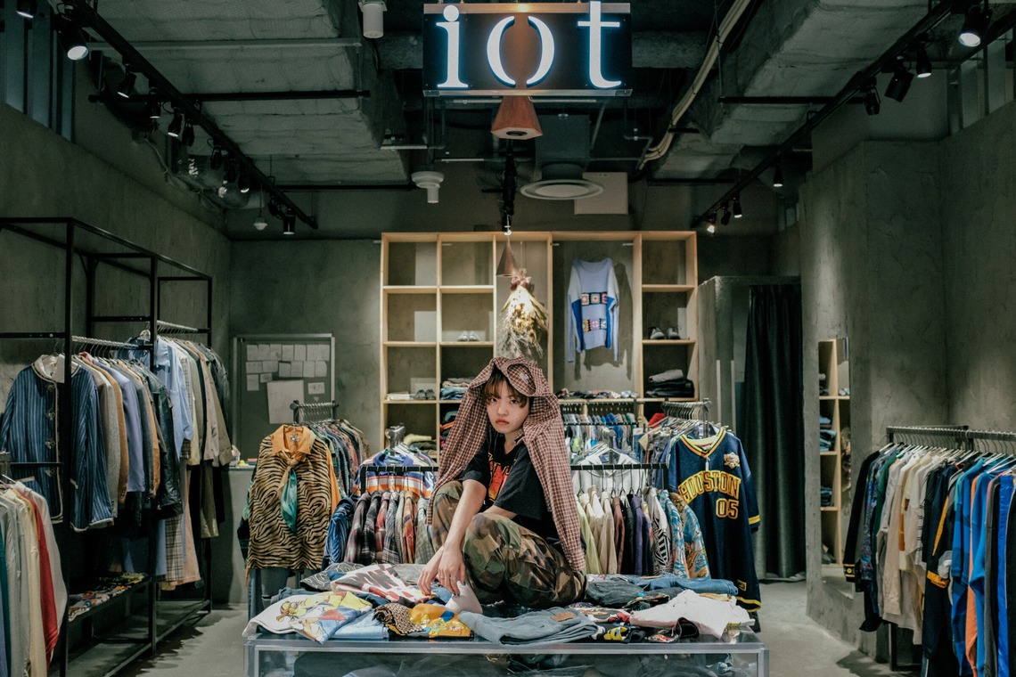 須田桃加が撮影した「古着屋IOT様」の写真