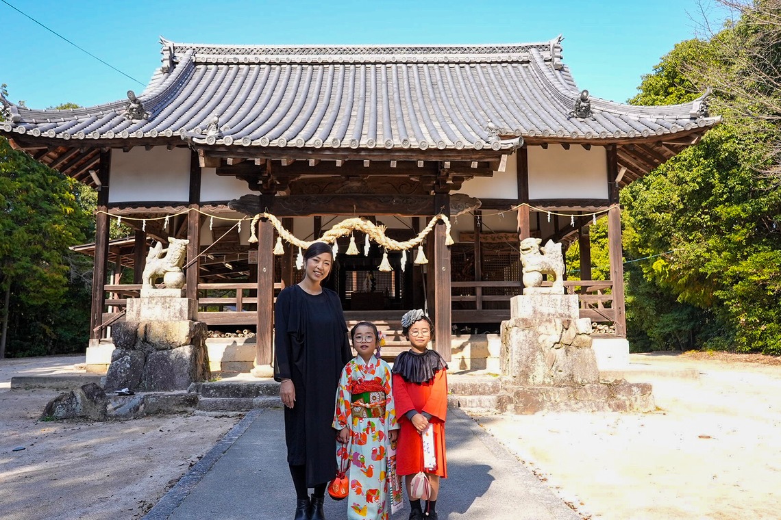 心綴フィルムが撮影した「七五三①」の写真