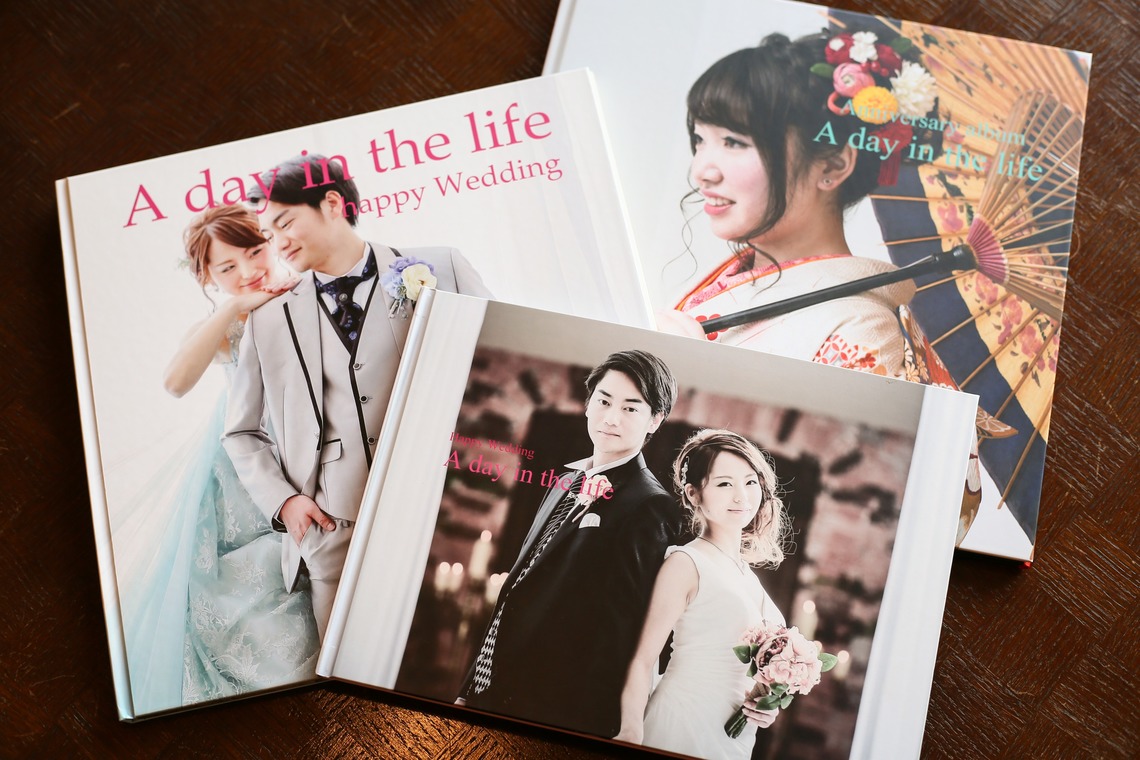 リアッタフォトスタジオが撮影した「オンデマンドアルバム」の写真