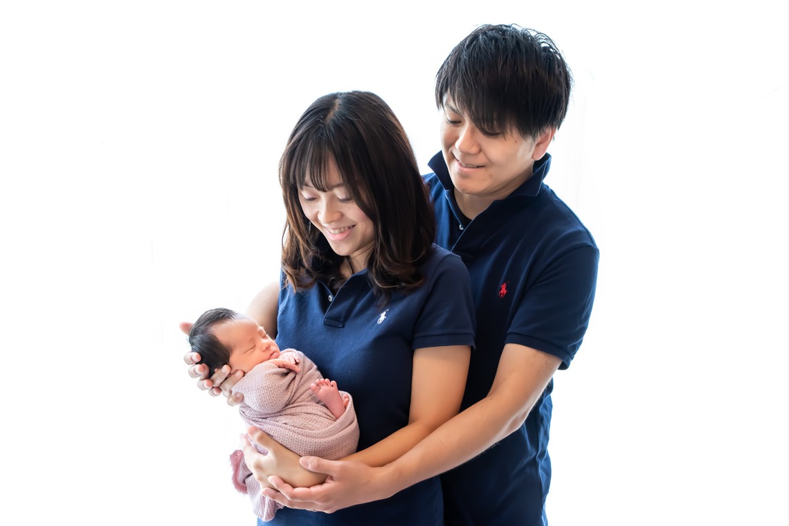 サキヤマ リエが撮影した写真のアルバム「ピンク系・うさぎのぬいぐるみ・女の子のニューボーンフォト 」