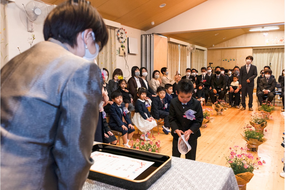 いいだが撮影した「保育園 卒園式」の写真