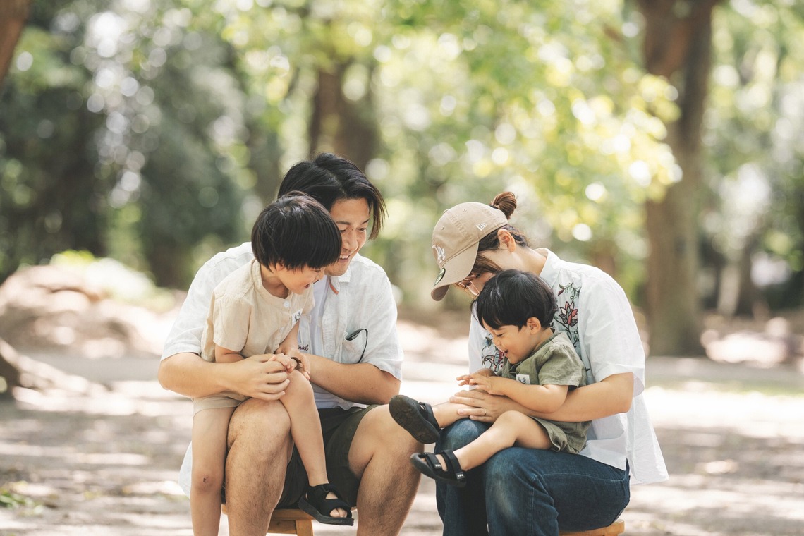 大久保佑華が撮影した「ファミリーフォト」の写真