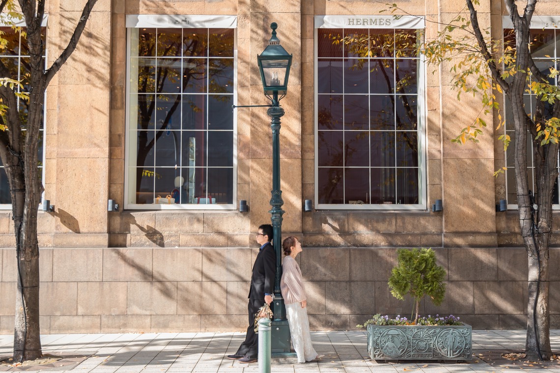 尾崎光が撮影した「ウエディング前撮り/神戸ロケ」の写真