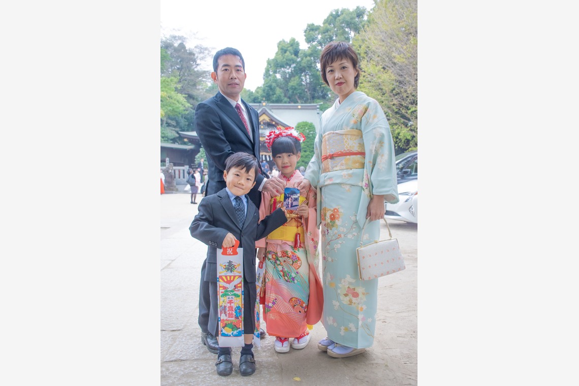 イモリエが撮影した「七五三、お宮参り」の写真