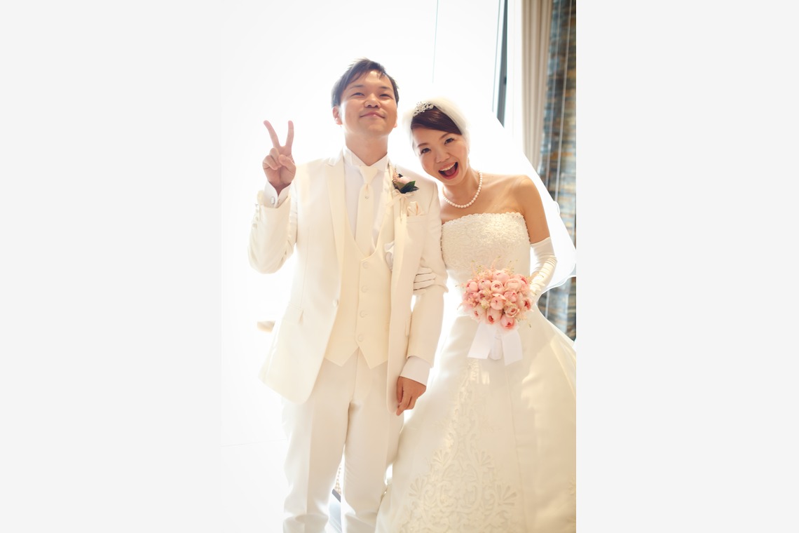 ほんとうにかわいい結婚写真ecoo（エクー）が撮影した「式当日写真」の写真