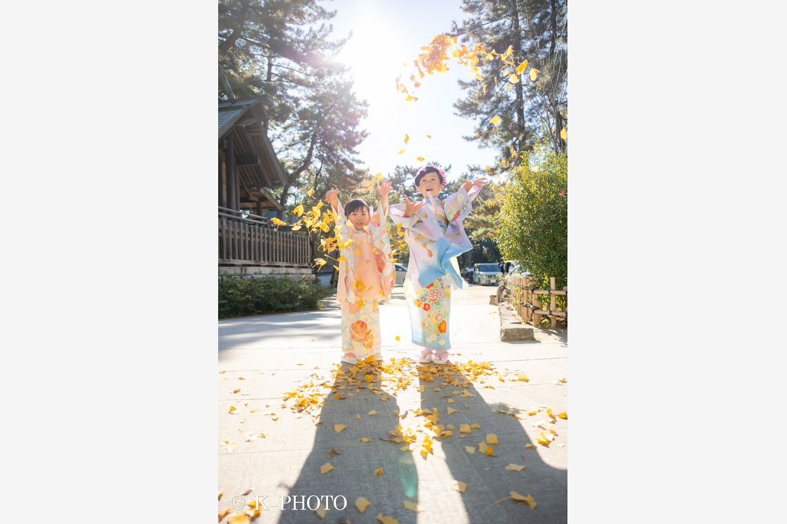 大森光太郎・K-PHOTOが撮影した家族写真(キッズ,ベビーフォト)のアルバム「七五三撮影」