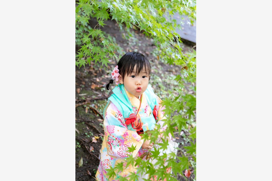 隈元智子が撮影した「七五三」の写真