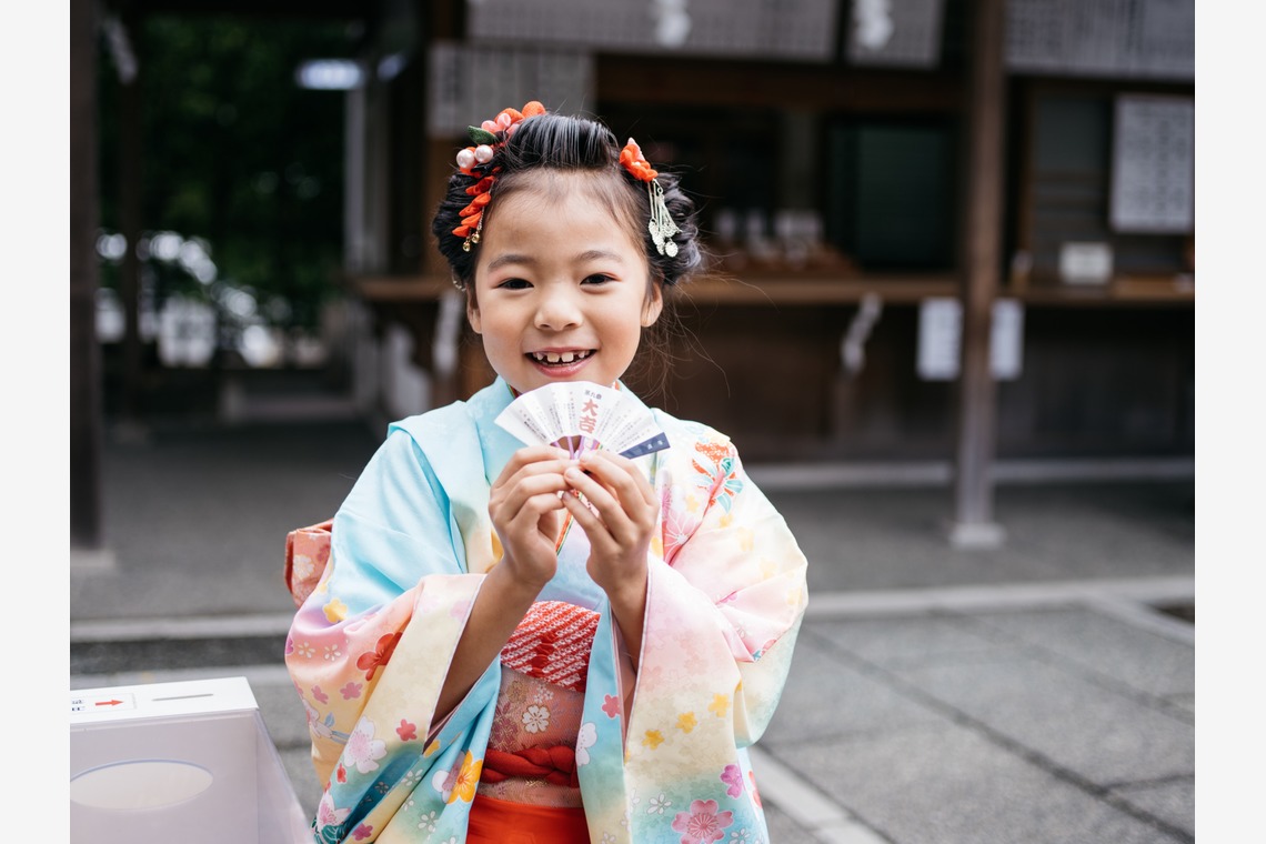 植村由理が撮影した「七五三　＠神明社　横浜」の写真