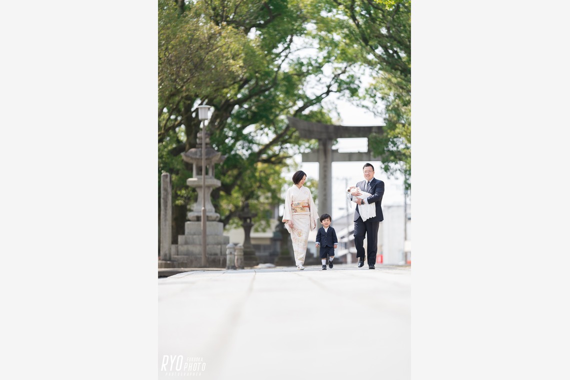 山口　竜が撮影した「七五三・餅踏み・お宮参り」の写真