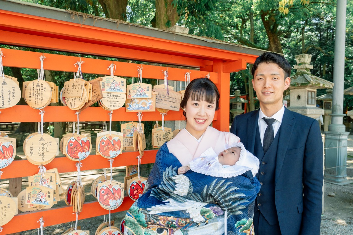 大對敏嗣が撮影した「お宮参り×七五三」の写真