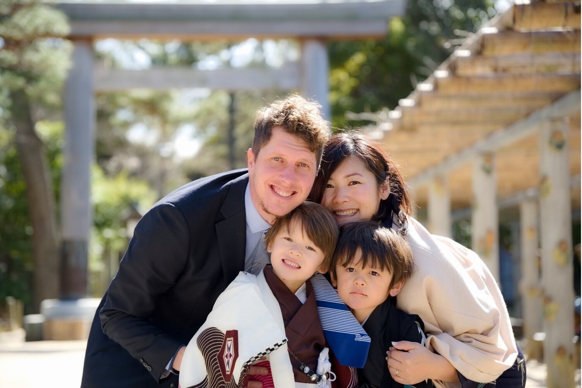 ナカジマヒロユキが出張撮影した家族写真(キッズ,ベビーフォト)などが写った「ファミリー」の家族写真