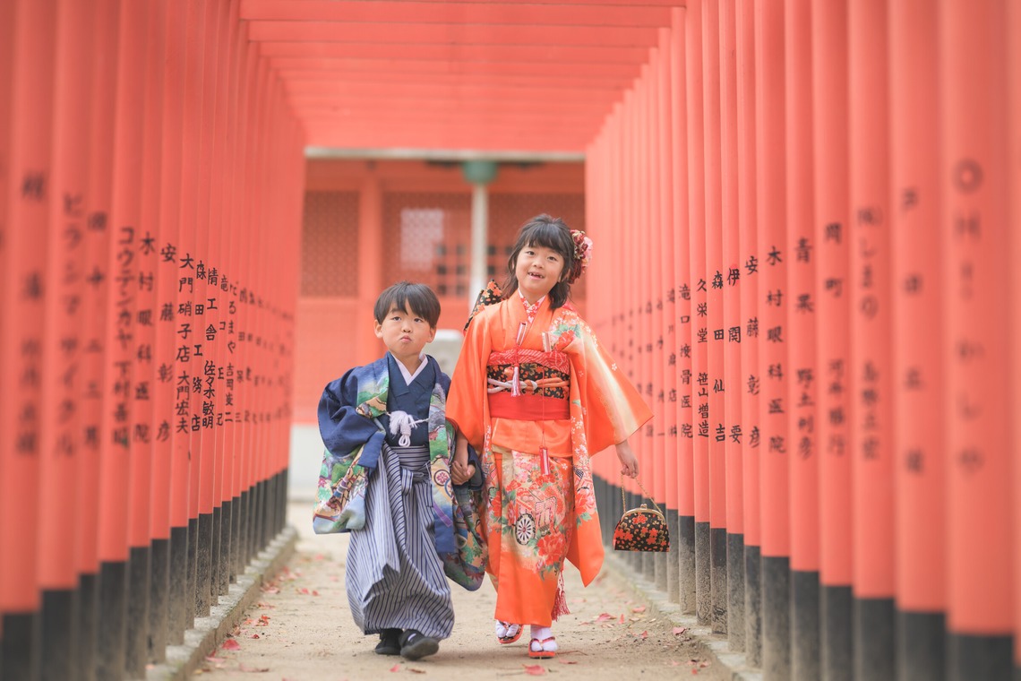 萬代　一樹が撮影した「七五三」の写真