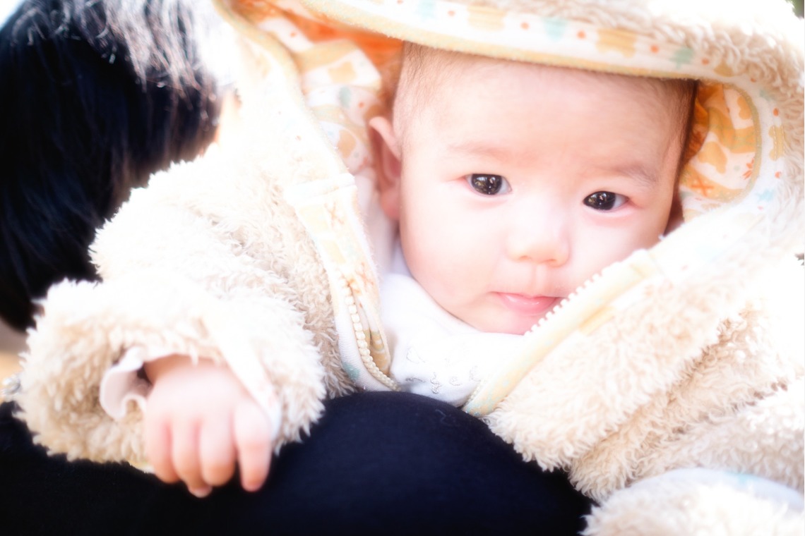 アトリエ　エピカ/清水　一哉が出張撮影した家族写真(キッズ,ベビーフォト)などが写った「お宮参り」の家族写真