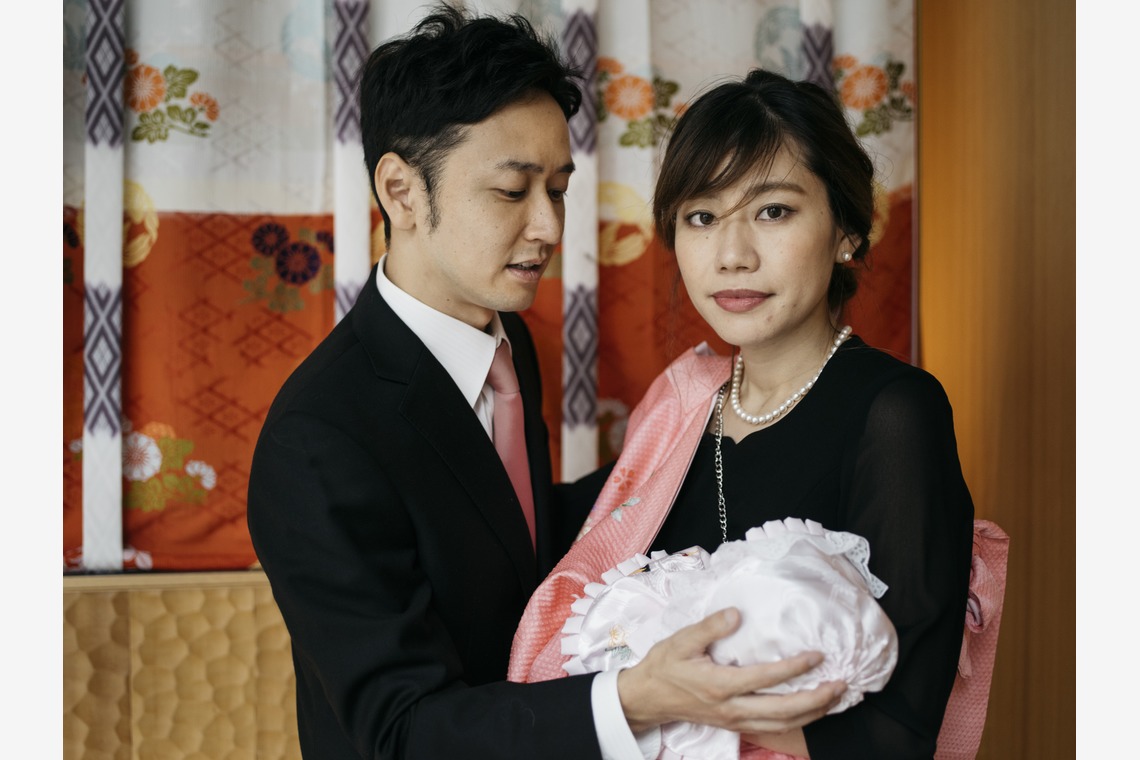 植村由理が撮影した前撮り/後撮り出張撮影のアルバム「お宮参り at 水天宮」