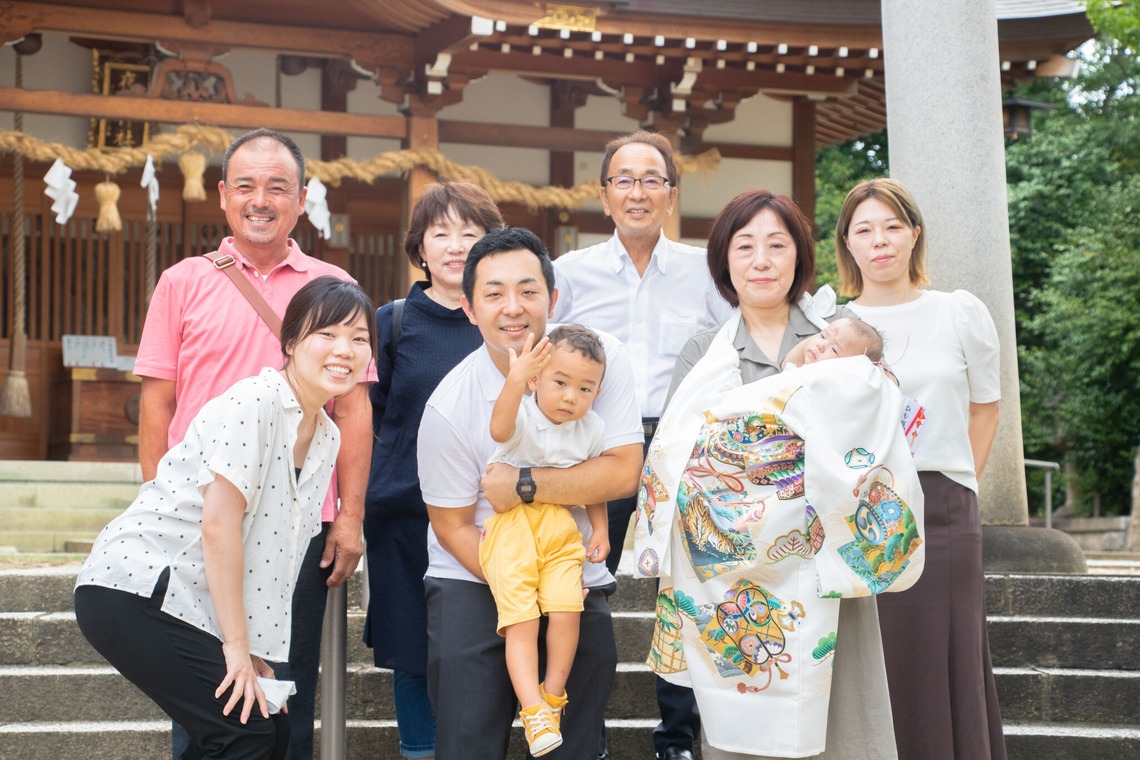 森優希が撮影した写真のアルバム「お宮参り」