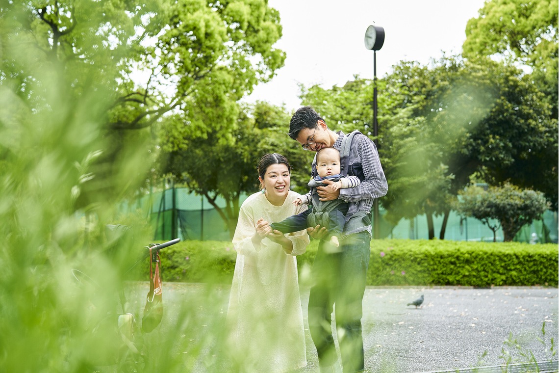 大橋裕紀が撮影した「生誕1周年記念ご家族撮影」の写真