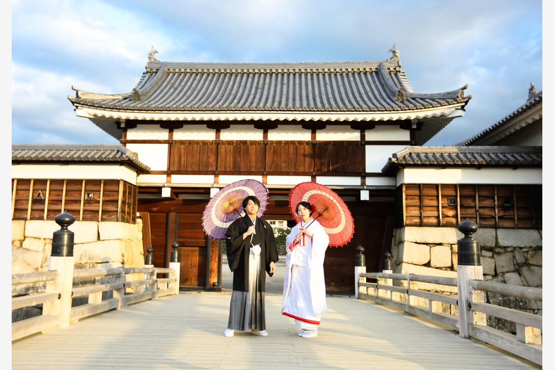 KIKIウェディングが撮影した「カープと広島城」の写真