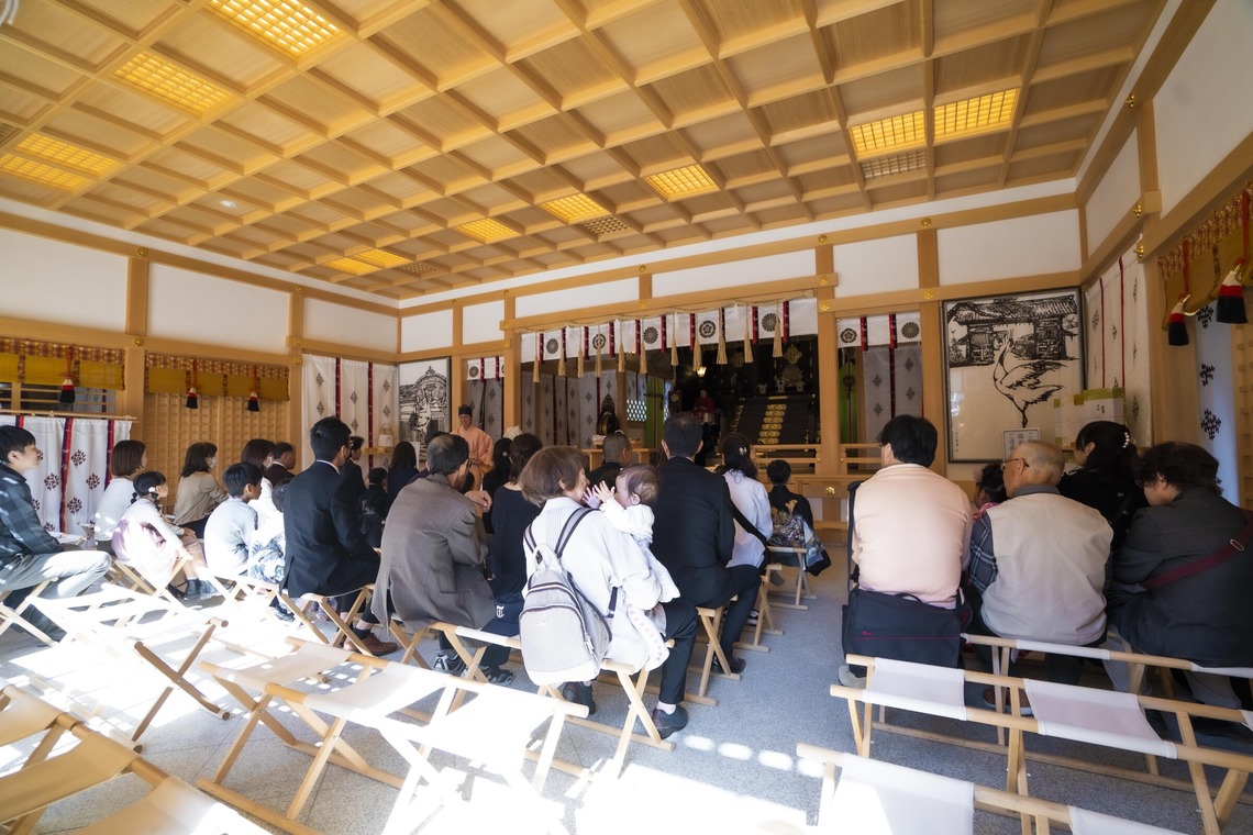 スタジオ11が撮影した「七五三のお参り案件B」の写真