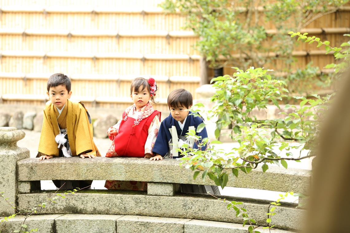 出張撮影HUG TIMEが撮影した「七五三記念撮影＠鎌倉鶴岡八幡宮」の写真