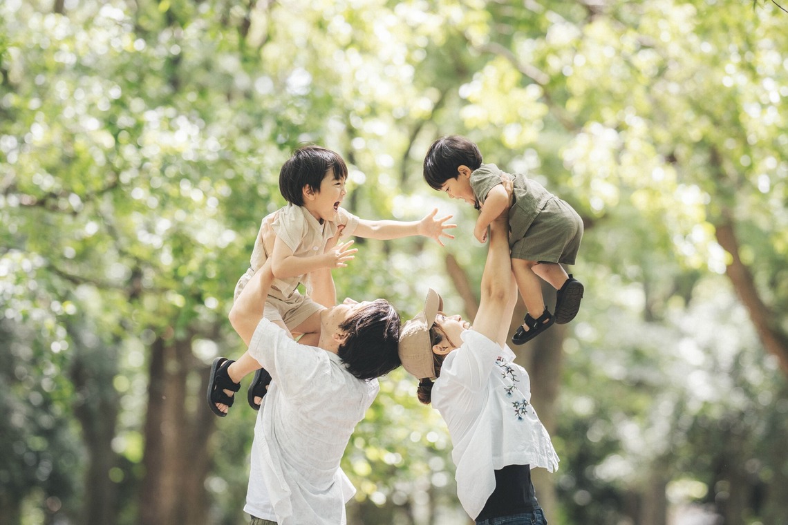 大久保佑華が撮影した「ファミリーフォト」の写真