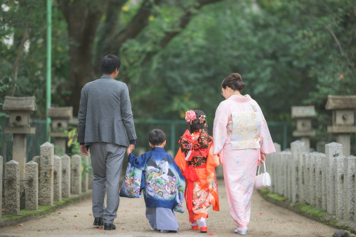 萬代　一樹が撮影した「七五三」の写真