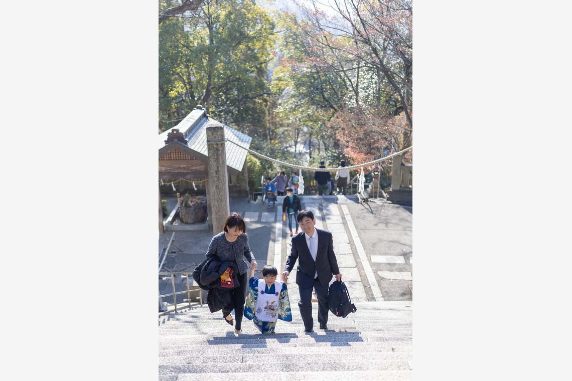 plus oneが撮影した「七五三　阿智神社、美観地区」の写真