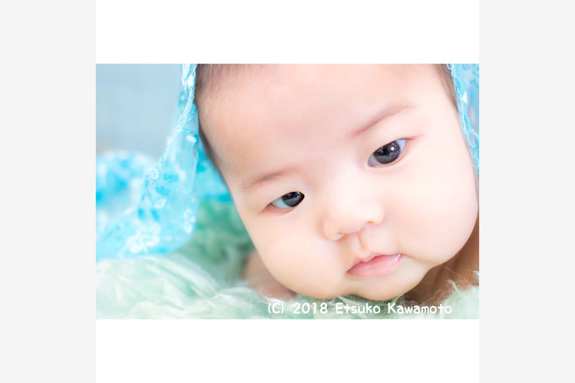 かわもとえつこが撮影したニューボーンフォトのアルバム「ニューボーンフォト」
