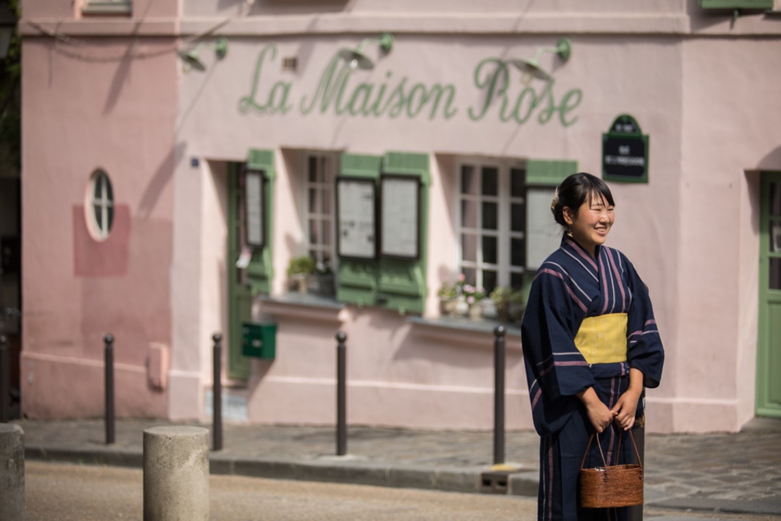 Petite Nao Photographyが撮影した写真のアルバム「浴衣姿でパリをお散歩。モンマルトルの丘＆パレロワイヤル」