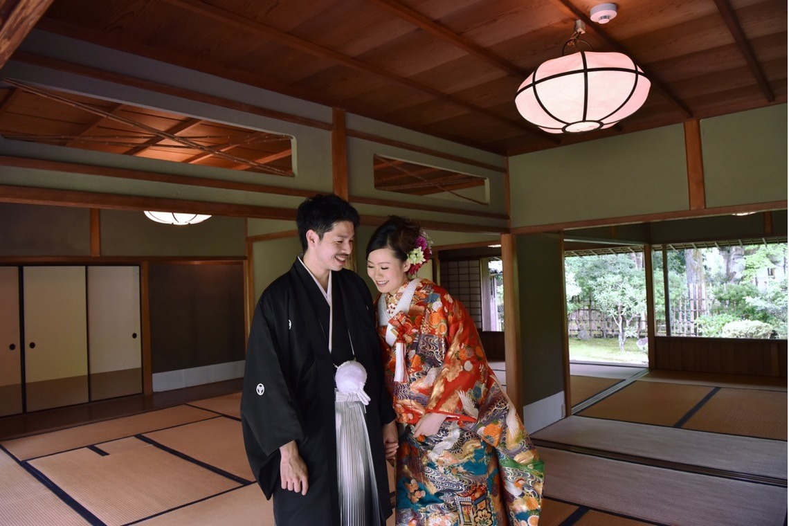Photo of Pre Weddingphotoshoot at Nara with kimono in spring to summer taken by Kiki photo works