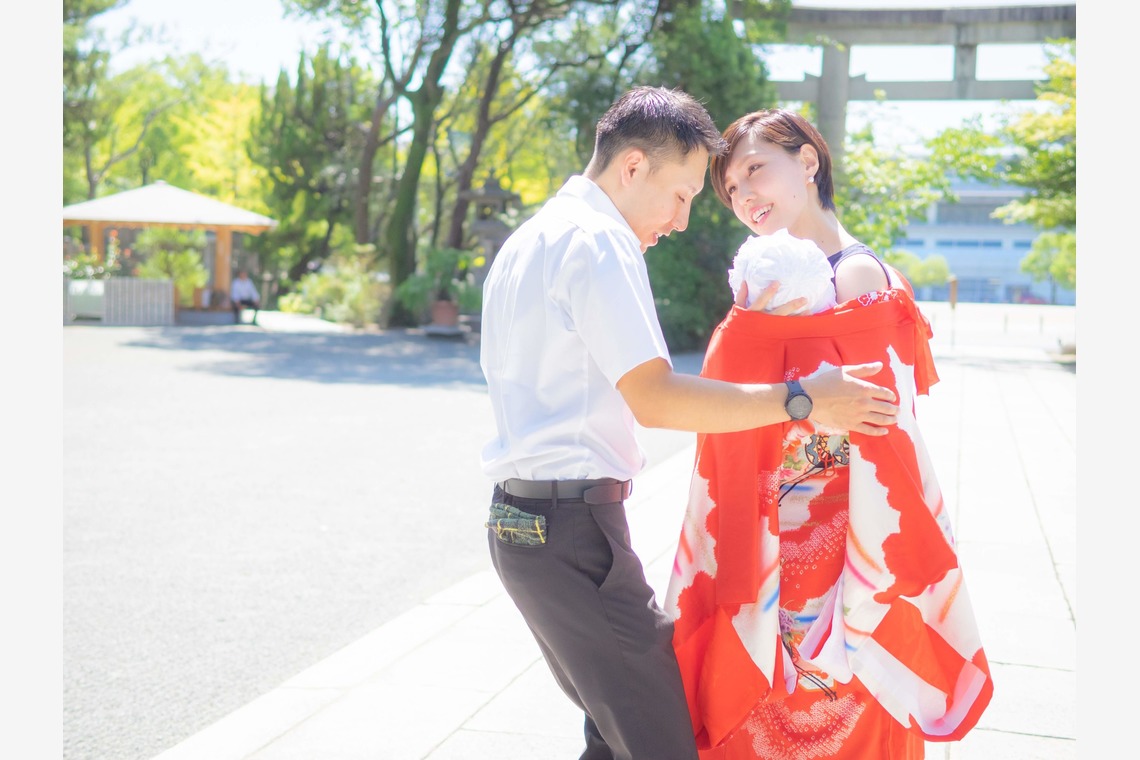 岩本隆之が撮影した「お宮参り撮影」の写真