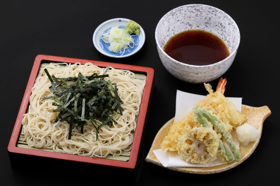 森安　照が撮影した「お蕎麦屋さん」の写真