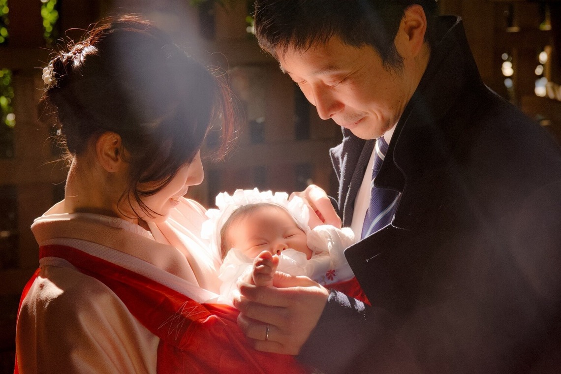 ナカジマヒロユキが出張撮影した家族写真(キッズ,ベビーフォト)などが写った「ファミリー」の家族写真