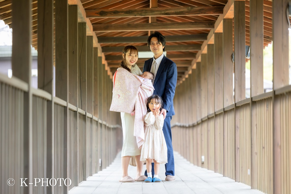 大森光太郎・K-PHOTOが撮影した「お宮参り撮影」の写真