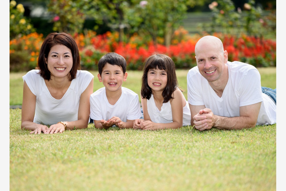 ProPhotos Japanが撮影した「カジュアルな家族写真」の写真