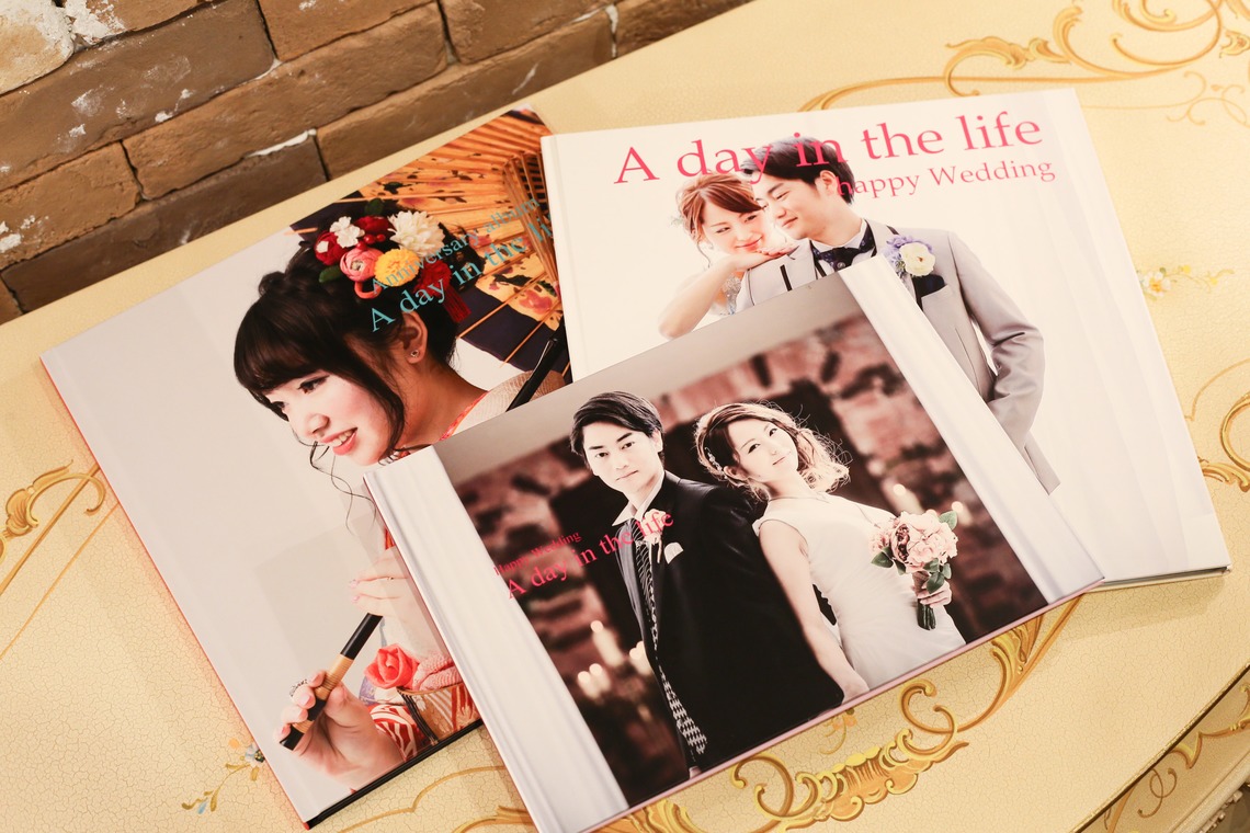 リアッタフォトスタジオが撮影した「オンデマンドアルバム」の写真