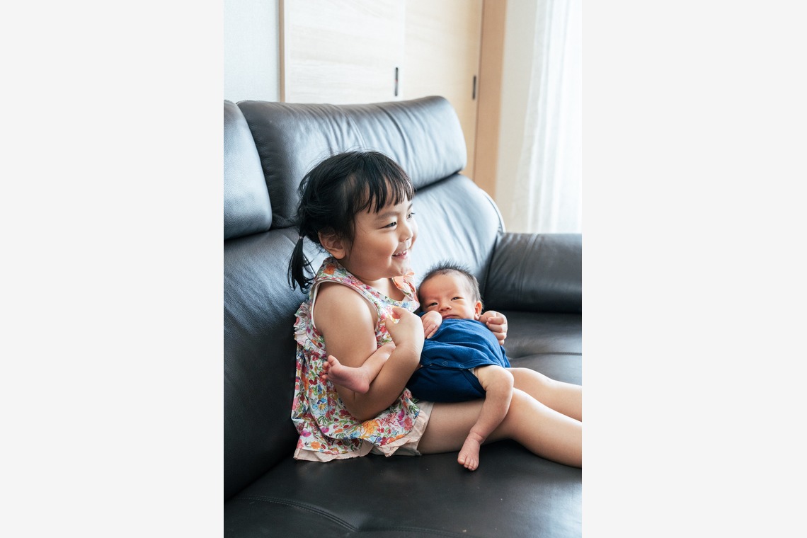 シコロハルナが撮影した「ニューボーンフォト」の写真