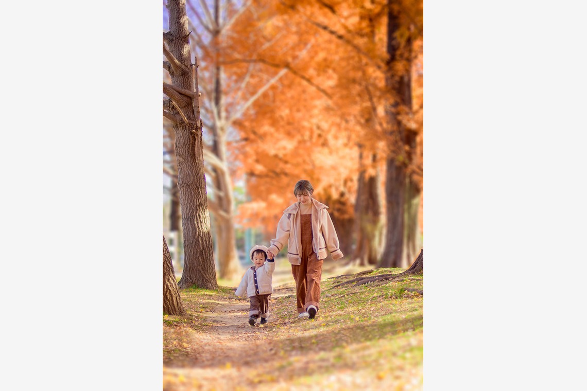 AXiS Photo Servise 藤井靖史が出張撮影した家族写真(キッズ,ベビーフォト)などが写った「一般出張撮影」の家族写真