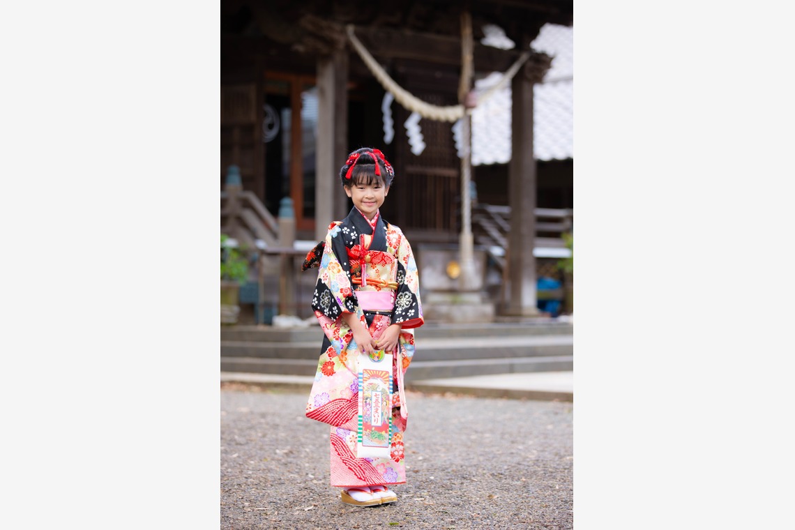 T.Matsumuraが出張撮影した家族写真(キッズ,ベビーフォト)などが写った「七五三＠篠原八幡神社」の家族写真