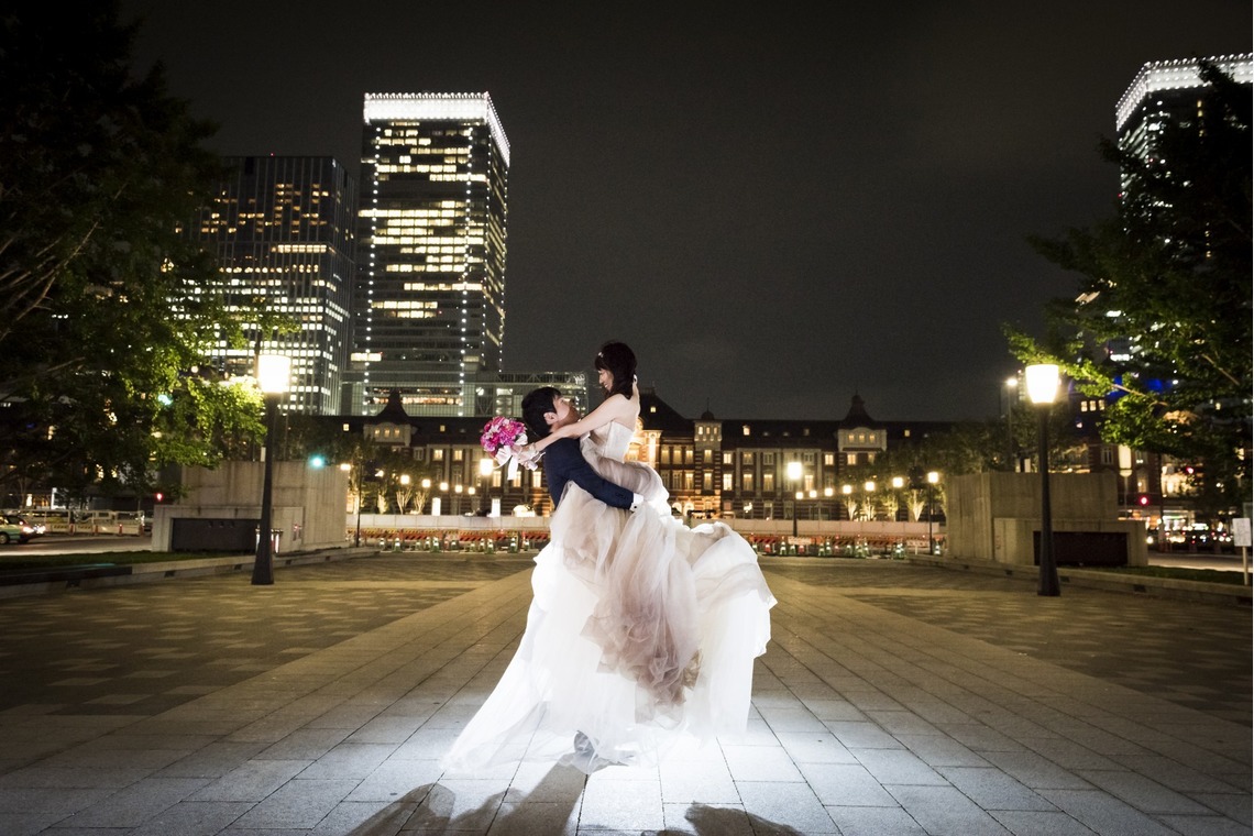 Photo of Tokyo station Night Photo taken by 24to Proddecu Photographer