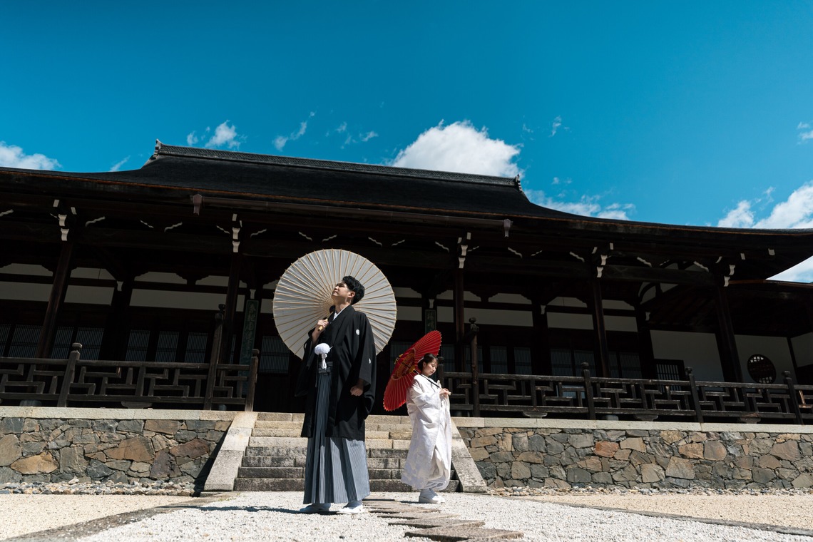 櫻井一平が撮影した「和装ロケーション前撮り」の写真