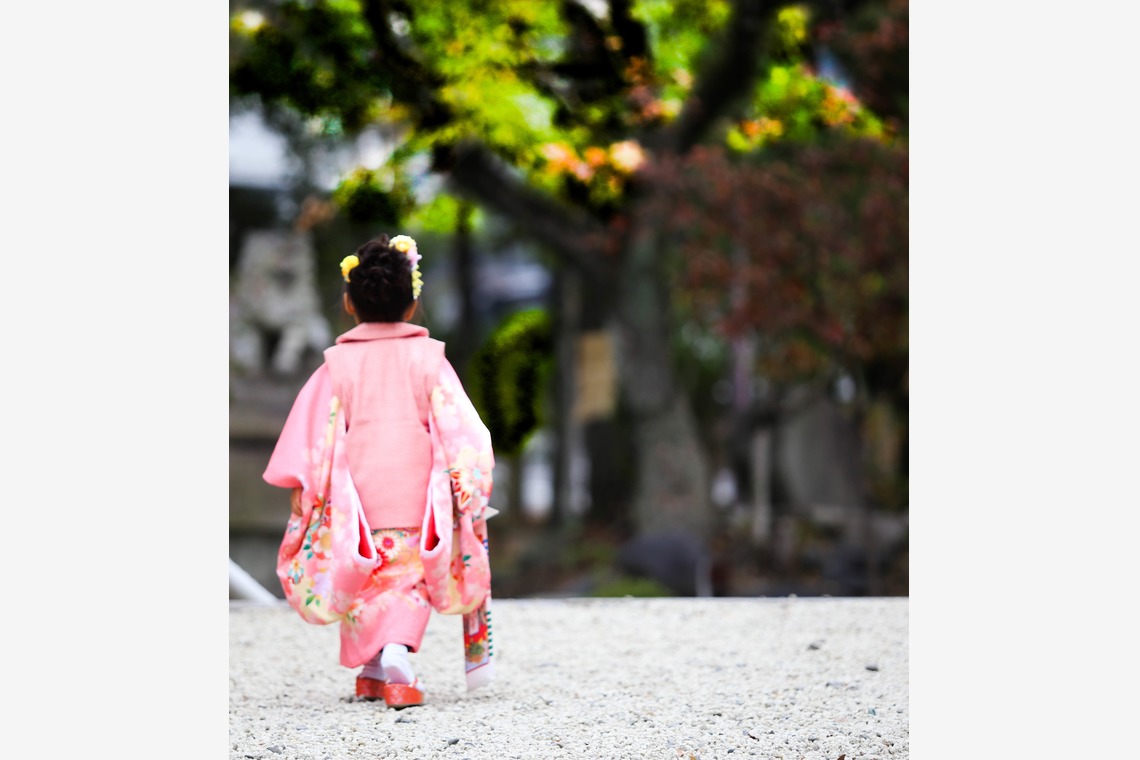 MTワークスが出張撮影した家族写真(キッズ,ベビーフォト)などが写った「七五三」の家族写真